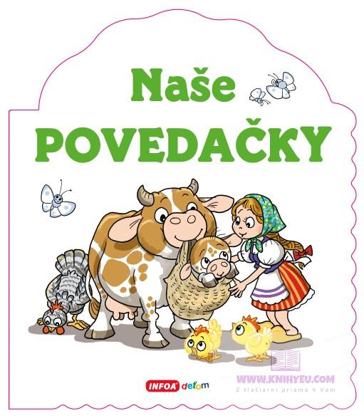 Tvarované leporelo - Naše povedačky