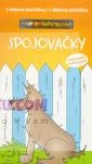 Spojovačky s duhovou pastelkou/ s dúhovou pastelkou - oranžový sešit